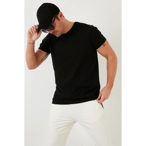 Pamuklu Slim Fit Bisiklet Yaka T Shirt Erkek T Shirt 59020001