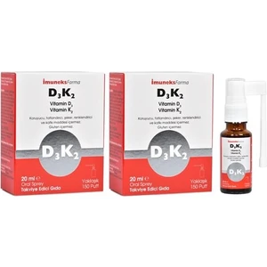 Farma D3 K2 Sprey 20 ml x 2 Adet