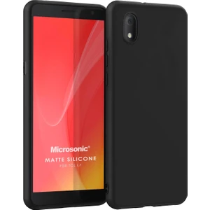 Matte Silicone Tcl L7 Kılıf Siyah
