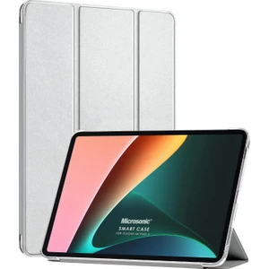 Xiaomi Mi Pad 5 Smart Case ve Arka Kılıf Gümüş
