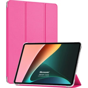 Xiaomi Mi Pad 5 Smart Case ve Arka Kılıf Pembe