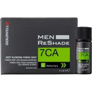 Men Reshade 7ca Erkeklere Özel Köpük Saç Boyası 4X20 ml