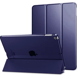 Apple iPad Mini 1.2.3. Nesil Uyumlu Fuchsia Smart Cover Standlı Katlanabilir Akıllı 1-1 Tablet Kılıfı - Lacivert