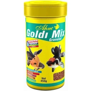 Ahm Goldi Mix Granulat Balık Yemi 100 ml