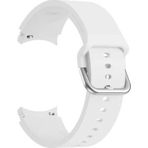 Samsung Galaxy Watch 4 Classic 42MM Kordon Solid Silicone Band Beyaz