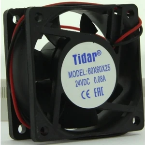 60X60X25  24V Dc Kare Fan