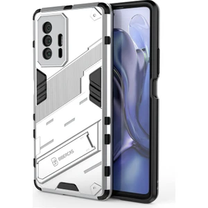Shin-Wo Xiaomi Mi 11T/MI 11T Pro Kılıf Sert Kickstand Darbeye Dayanıklı Telefon Kılıfı (Yurt Dışından)