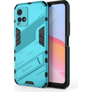 Shin-Wo Vivo Y21S Kılıf Sert Kickstand Darbeye Dayanıklı Telefon Kılıfı (Yurt Dışından)