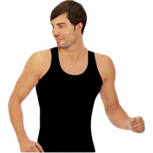 Erkek Beyaz Pamuklu Likralı Spor Atleti (Rambo Atleti)