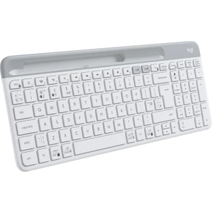 K580 Ultra Ince Çoklu Cihaz Özellikli Türkçe Bluetooth Klavye - Beyaz