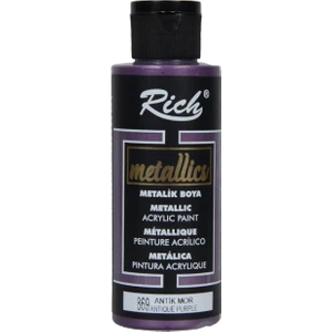 Metalik Akrilik Boya 120 ml Antik Mor