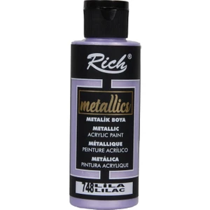 Metalik Akrilik Boya 120 ml Lila