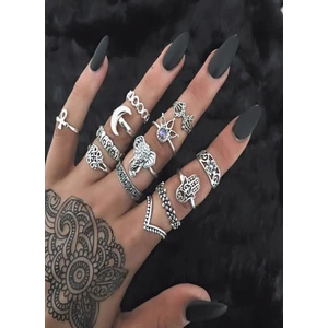 13 Adet Yüzük Set