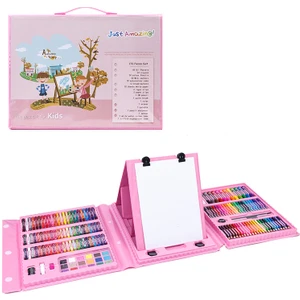 Çocuk Boyama Seti - Pembe (Yurt Dışından)