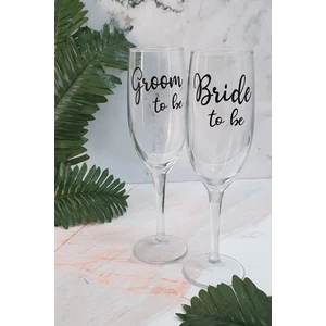 2li Gelin Damat Şampanya Kadehi