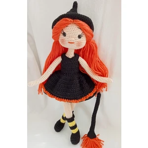 Tatlı Cadı Şila Organik Örgü Oyuncak