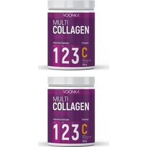 Multi Collagen Powder 300 gr x 2 Adet