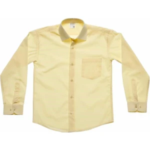 Başak Çocuk Giyim 336895 Kumaş Gömlek  - Sarı - 10-11 Yaş