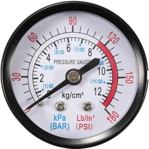 Bu Da Lazım Hava Kompresör Saati (Manometre 12 Bar - 180 Psi)