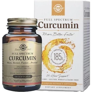 ** Outlet Ürün ** Solgar Full Spectrum Curcumin 30 Kapsül Skt Skt:01/22