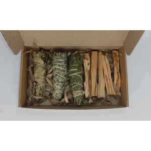 Ağaç ve Bitki Tütsü Seti Defne, Lavanta, Ardıç, Palo Santo