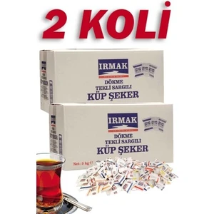 2 Koli Tek Sargılı Küp Şeker 5 kg x 2 (10 kg)