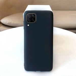 Huawei P40 Lite Siliikon Içi Kadife Kılıf Kir Tutmaz
