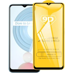 Oppo Realme C21 Full Glue-Tempered Cam Ekran Koruyucu