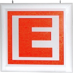 Özgürceseç Eczane E Logo LED Tabela 60 x 60 cm