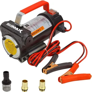 12V Kendinden Emişli Yakıt Sıvı Yağ Mazot Aktarma Transfer Pompası Paslanmaz