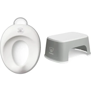 Babybjörn Klozet Adaptörü & Safe Step Banyo Basamağı / Grey White