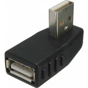 USB L Adaptör USB 90 Derece Adaptör Dişi Erkek