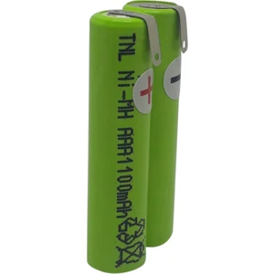 2.4 V 1100 mAh AAA İnce Traş Makinesi Pili