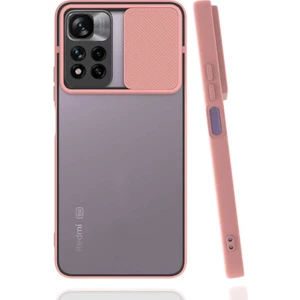 Xiaomi Redmi Note 11 Pro Kılıf Kamera Kapatmalı Lensi Case