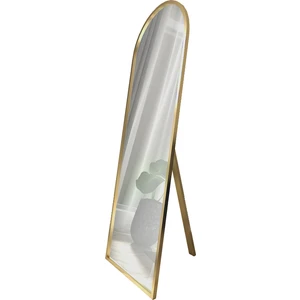 Camex Store Gold Oval Çerçeveli Ayaklı Boy Aynası