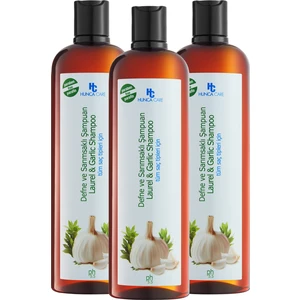 Hunca Care Defne & Sarımsaklı Şampuan 700 ml 3 Adet