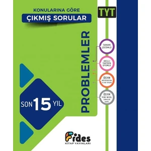 Fides Yayınları TYT Problemler Son 15 Yıl Konularına Göre Çıkmış Sorular