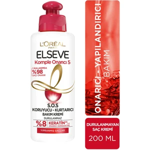 L'Oréal Paris Elseve 5 S.o.s Saç Kremi Komple Onarıcı 200 ml Kategori: Saç Kremi
