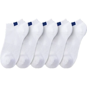 Unisex 5'li Spor Patik Çorap Yıkanmış