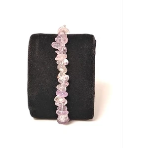 Ametrin Taşı Kırık Doğal Taş Bileklik