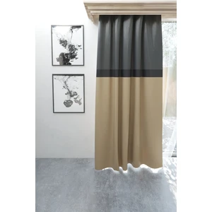 Ne Bumu Blackout Bej Milano Ters Bordürlü Büzgülü Karartma