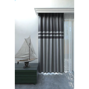 Ne Bumu Blackout Roma Ters Bordürlü Büzgülü Karartma Perde