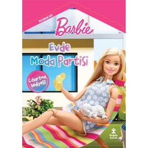 Barbıe Boyama Evi Evde Moda Partisi