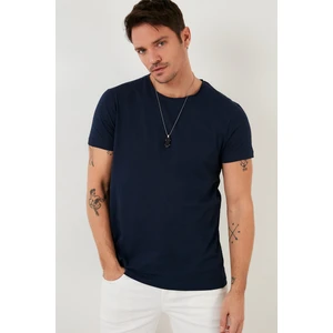 Pamuklu Slim Fit Bisiklet Yaka T Shirt Erkek T Shirt 59020001
