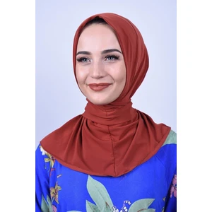 ALLURİNG Kadın Tesettür Çıtçıtlı Boyunluk Hijap Bone Şal
