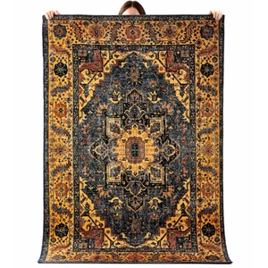Kaşmir Halı Dekoratif Art Retro Göbeklitepe 80x150 cm