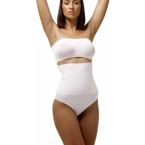 Yeni İnci Tam Mideli Beyaz Külot Korse