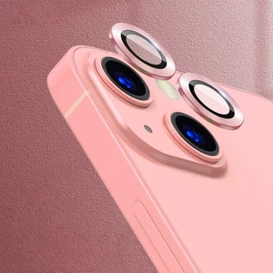 Apple iPhone 13 / 13 Mini Uyumlu Kamera Lens Koruyucu Yuvarlak Temperli Cam Koruma