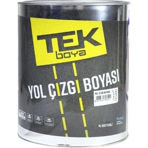 Tek Boya Yol Çizgi Boyası 3kg Beyaz
