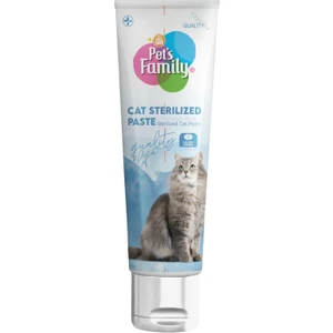 Pets Family Kedi Sterilized Malt Pasta 100 gr
